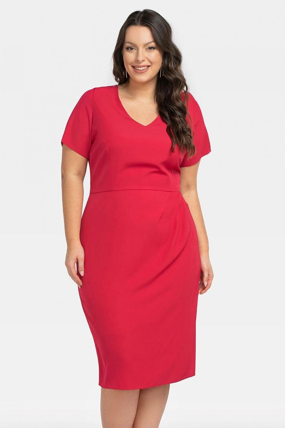 Plus size dress model 196866